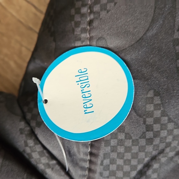 Carter's, reversible, jacket, size 12 months, boys, black, red, hooded - Picture 2 of 9